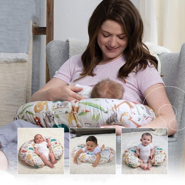 Newborn Baby Nursing Pillows Cover Maternity U-Shaped Breastfeeding Pillow Slipcover Infant Cuddle Cotton Feeding Waist 3