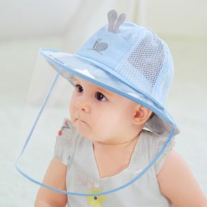 Gorro protector fino de verano para bebé, malla transpirable, antisaliva, protección solar 1
