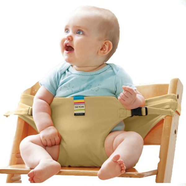 Asiento de seguridad portátil para silla infantil 4