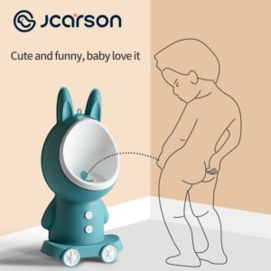 Jshelly-orinal Vertical de conejo para bebé, urinario de viaje montado en la pared, portátil 2