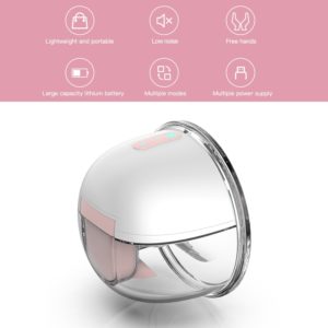 Electric Breast Pump YH-7006 USB Wearable Hands Free Silent Invisible Breast Pump 3 Modes 9 Levels 24mm/28mm flanges 1