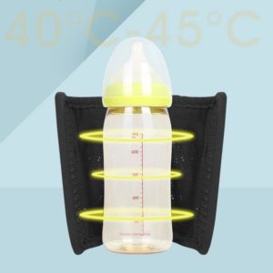 Bolso caliente con USB, artefacto portátil inteligente de leche caliente con temperatura constante, calentador de leche ajustable para viaje de bebé 2