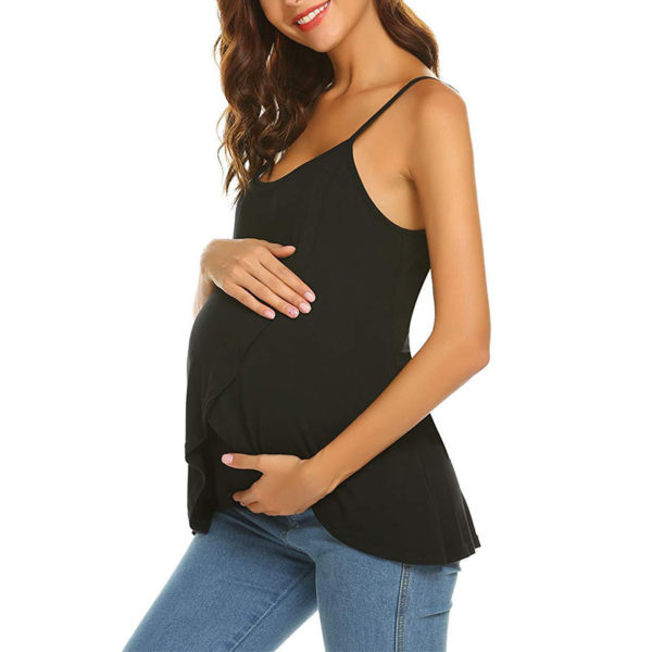 Camiseta de tirantes de maternidad y lactancia 3