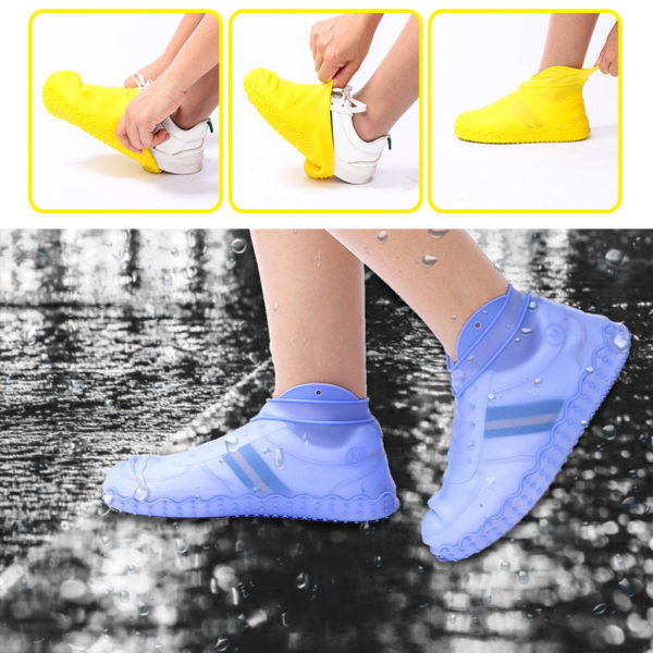 Zapatos impermeables de silicona, antideslizantes 1