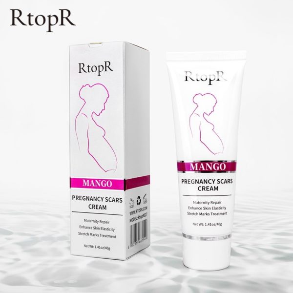 Crema reafirmante de maternidad para eliminar cicatrices del embarazo, reparación de estrías 6